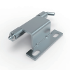 CL250-4 steel white zinc plated 120 degree compact concealed adjustable hinge slotted adjustment plate Φ5 pin for small electrical cabinets and industrial equipment enclosures