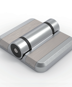 CL251-1A zinc alloy matte chrome 70x60mm 180 degree heavy duty adjustable hinge stainless steel pin cover 4-Φ5.4 mounting optional positioning function for electrical cabinets and industrial equipment enclosures