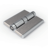 CL251-1B zinc alloy matte chrome 100x110mm 180 degree heavy duty adjustable hinge stainless steel pin cover 6-Φ5.4 mounting optional positioning function for heavy electrical cabinets and large industrial equipment enclosures