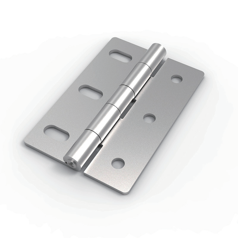CL253-2 SUS304 stainless steel mirror polished 50x75mm 180 degree adjustable butt hinge 3 slotted holes 3-Φ5.4 mounting Φ4.5 pin for electrical cabinets instrument enclosures and industrial equipment