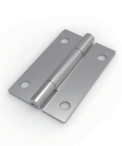 CL253-4 SUS304 stainless steel mirror polished 32x50mm 180 degree mini butt hinge Φ3 pin weld on screw on 4-Φ5 holes for small electrical cabinets instrument enclosures and medical equipment