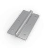 CL253-7 SUS304 stainless steel mirror polished 36x64mm 1.5mm thick 180 degree mini butt hinge 6-Φ3.2 mounting holes Φ4 pin for small electrical cabinets instrument enclosures and medical equipment