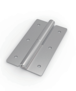CL253-7 SUS304 stainless steel mirror polished 36x64mm 1.5mm thick 180 degree mini butt hinge 6-Φ3.2 mounting holes Φ4 pin for small electrical cabinets instrument enclosures and medical equipment