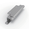 CL268 SUS304 stainless steel mirror polished 126mm long 180 degree lift off detachable hinge 4-Φ5.4 mounting holes Φ6 pin CL268-1 H=23.5 CL268-2 H=20.5 CL268-3 H=17.5 for electrical cabinets machinery enclosures and industrial equipment