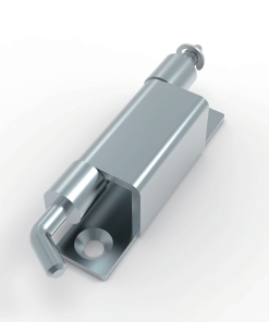 CL275-2 steel white zinc plated CL275-2B SUS304 grinding polished 90 degree concealed hinge 2-Φ5.4 Φ9.5x90 countersunk holes Φ5 pin for electrical cabinets machinery enclosures communication equipment and compact industrial doors