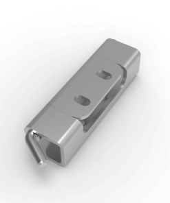CL283-1 SUS304 stainless steel grinding polished 90mm 120 degree lift off detachable hinge elliptical holes CL283-1 circular holes CL283-1B 2-Φ6.5 2-Φ5.2 Φ6 pin for electrical cabinets machinery enclosures outdoor equipment and food processing enclosures