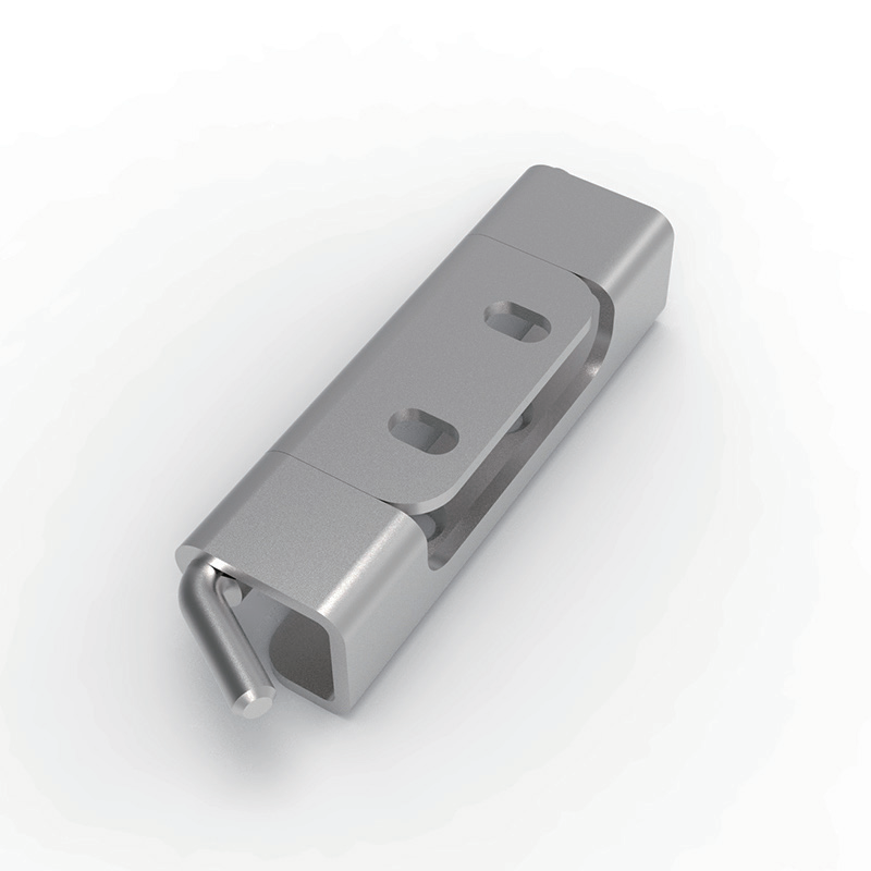 CL283-1 SUS304 stainless steel grinding polished 90mm 120 degree lift off detachable hinge elliptical holes CL283-1 circular holes CL283-1B 2-Φ6.5 2-Φ5.2 Φ6 pin for electrical cabinets machinery enclosures outdoor equipment and food processing enclosures