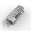 CL283-2 SUS304 stainless steel grinding polished 90mm 120 degree lift off detachable hinge 2-Φ5.2 circular holes Φ6 pin 2.5mm thickness for electrical cabinets machinery enclosures outdoor equipment communication devices and food processing enclosures