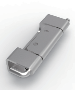 1. `CL283-2A SUS304 stainless steel grinding polished 90mm 120 degree lift off detachable hinge 2-Φ5.3 Φ9.3x90 countersunk holes Φ6 pin 2.5mm thickness for electrical cabinets machinery enclosures outdoor equipment communication devices and food processing enclosures`