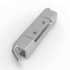 CL283-4 SUS304 stainless steel grinding polished 90mm 140 degree lift off detachable hinge 2-Φ5.2 circular holes Φ6 pin 2.5mm thickness for electrical cabinets machinery enclosures outdoor equipment communication devices and food processing enclosures