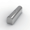 CL204-7 short compact lift off split detachable cabinet hinge zinc alloy and SUS304 stainless steel mirror polished version