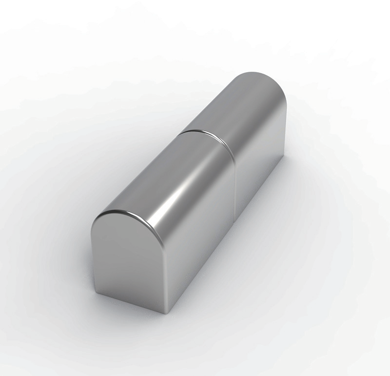 CL204-7 short compact lift off split detachable cabinet hinge zinc alloy and SUS304 stainless steel mirror polished version