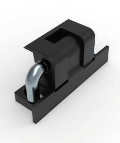 CL211-1A zinc alloy black powder coated lift off detachable hinge steel curved pin industrial cabinet enclosure hinge