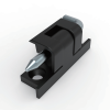 CL211 zinc alloy black powder coated lift off detachable hinge steel pin 180 degree industrial cabinet hinge
