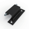 CL212A-1 zinc alloy black powder coated reversible lift off detachable hinge galvanized steel pin left right opening cabinet hinge