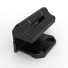 CL213-1A zinc alloy black powder coated lift off detachable hinge solid steel pin embedded industrial cabinet enclosure hinge