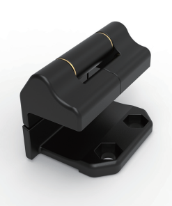CL213-1A zinc alloy black powder coated lift off detachable hinge solid steel pin embedded industrial cabinet enclosure hinge