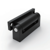 CL219-6 black powder coated zinc alloy lift off detachable hinge 180 degree opening steel pin industrial electrical cabinet pivot hinge