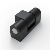 CL222 black powder coated zinc alloy lift off detachable hinge 180 degree opening 2-M6 threaded hole industrial electrical cabinet pivot hinge
