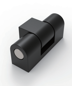 CL222 black powder coated zinc alloy lift off detachable hinge 180 degree opening 2-M6 threaded hole industrial electrical cabinet pivot hinge