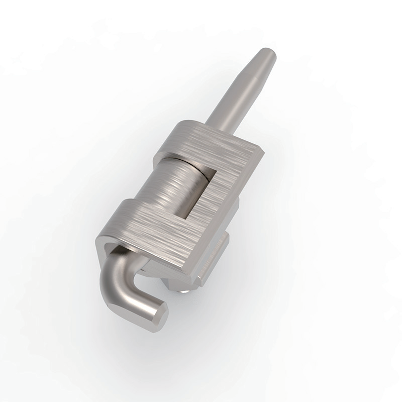 CL230-4 SUS304 wire brushed stainless steel 180 degree lift-off removable cabinet hinge with M6 threaded mounting stud