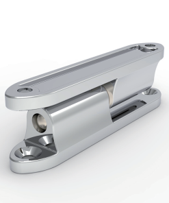 1. CL231-1 bright chrome plated zinc alloy 80mm 180 degree detachable lift-off split hinge with 4 countersunk holes industrial cabinet pivot hinge`