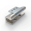 CL237 90 degree detachable male female lift off hinge zinc alloy female sand spray nickel plated steel male white zinc plated for electrical cabinets and instrument enclosures