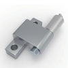 CL246-1 zinc alloy 120 degree detachable lift off barrel hinge sand spray chrome plated white zinc plated steel pin for electrical cabinets and industrial equipment enclosures