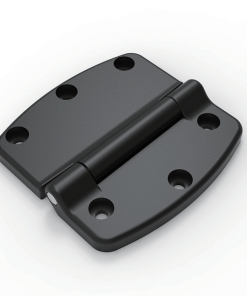 CL108-2 black powder coated steel cabinet hinge product photo