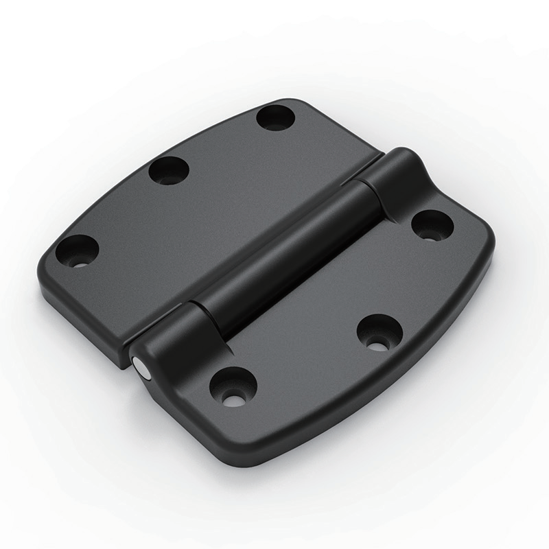 CL108-2 black powder coated steel cabinet hinge product photo