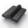 CL109-Z left zinc alloy cabinet hinge black powder coat product photo