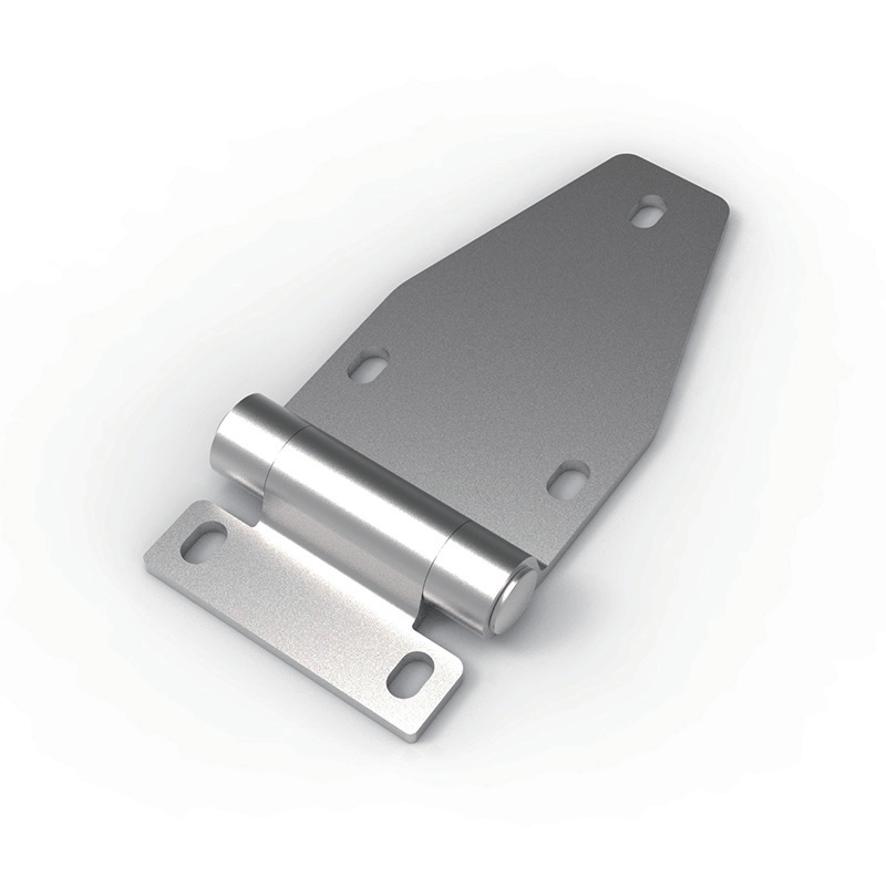 CL127-4 grinding polished stainless steel triangular strap hinge product photo