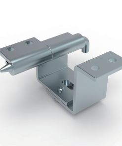 CL128-1 white zinc plated steel 90 degree detachable lift-off cabinet hinge product photo