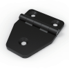 CL148-1 black PA nylon plastic fixed 90 degree opening cabinet hinge real picture
