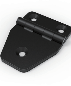 CL148-1 black PA nylon plastic fixed 90 degree opening cabinet hinge real picture