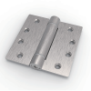 CL158-4 wire polished stainless steel spring auto reset butt hinge real product photo