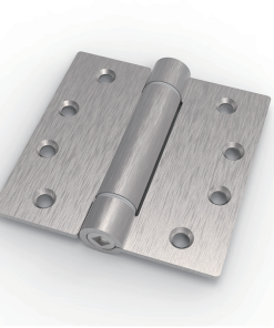 CL158-4 wire polished stainless steel spring auto reset butt hinge real product photo