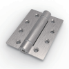 CL158-5 wire polished stainless steel compact spring auto reset butt hinge product photo