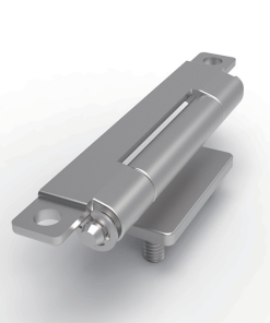 CL180-1S magnetic polished stainless steel concealed adjustable cabinet hinge real product photo
