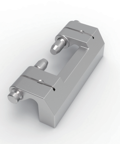 CL201-1 zinc alloy 90 degree concealed cabinet hinge real product photo