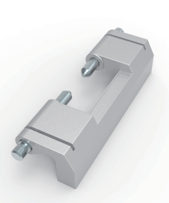 CL201-2 nanometer painted zinc alloy 90 degree compact concealed cabinet hinge real product photo