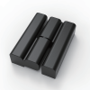 CL203-3L CL203-3R black powder coated zinc alloy left right lift off detachable hinge group photo