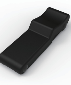 DK609-1 & DK609-1G TPR Toggle Latch | Black Rubber Body with SUS304 Stainless Steel Bracket & Catcher