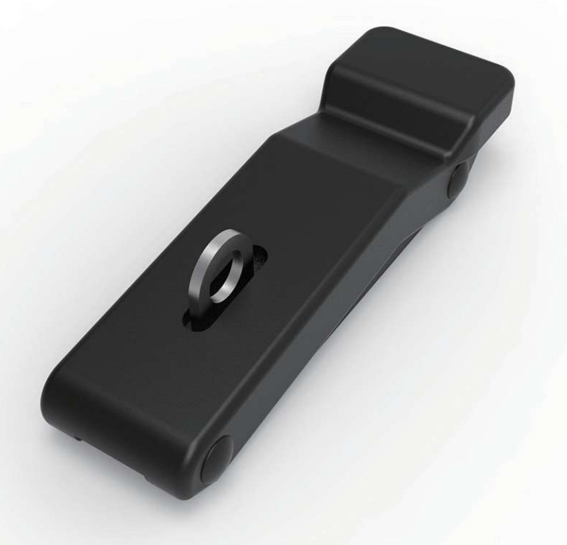 DK609-1A & DK609-1AG TPR Toggle Latch 106mm Black Rubber Body with SUS304 Stainless Steel Bracket & Catcher - Image 2