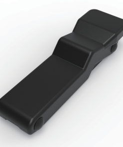 DK609-2 TPR Toggle Latch | 151mm Heavy Duty Black Rubber Latch with SUS304 Stainless Steel Bracket