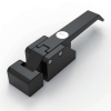 DK615-1 black toggle latch with zinc alloy body and powder coated finish