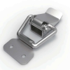 DK619-2-1D SUS304 stainless steel spring latch with grinding finish and U-ring handle