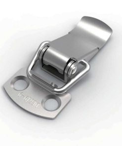 DK619-9 SUS304 stainless steel spring latch with grinding finish and U-ring handle