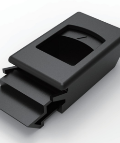 DK725-3B black PA push-to-close latch for 1.5mm to 2.0mm panels
