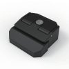 MB901-1 IP54 zinc alloy panel lock, black powder coating cabinet lock with Key K1333 for aluminum profile frame, electrical enclosure